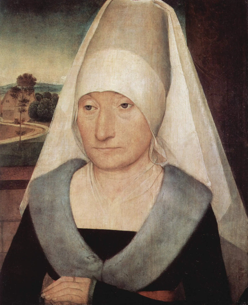 Portret starszej kobiety - Hans Memling
