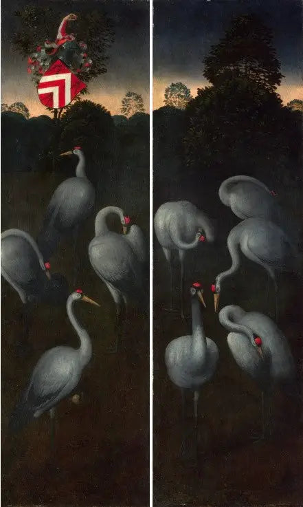 Dźwigi z herbami - Hans Memling