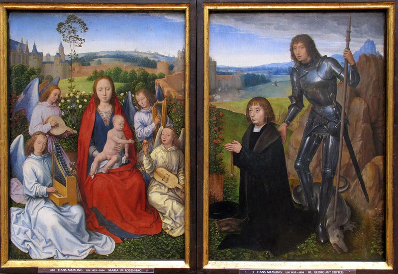 Diptyk z Monachium - Hans Memling