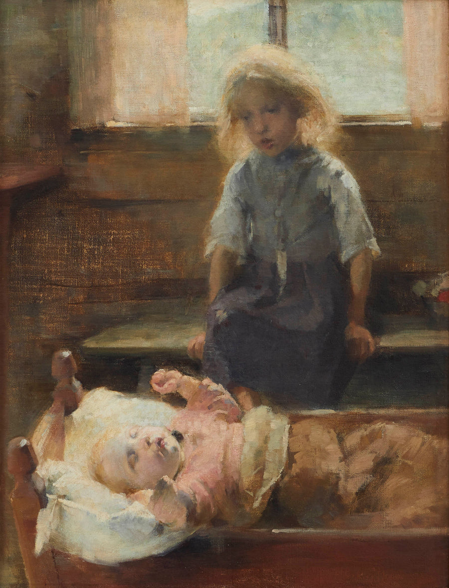 Lullaby (1893) - Helene Schjerfbeck