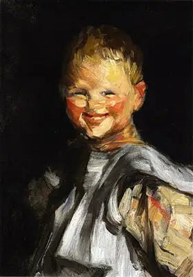 Dziecko śmiejące się - Robert Henri