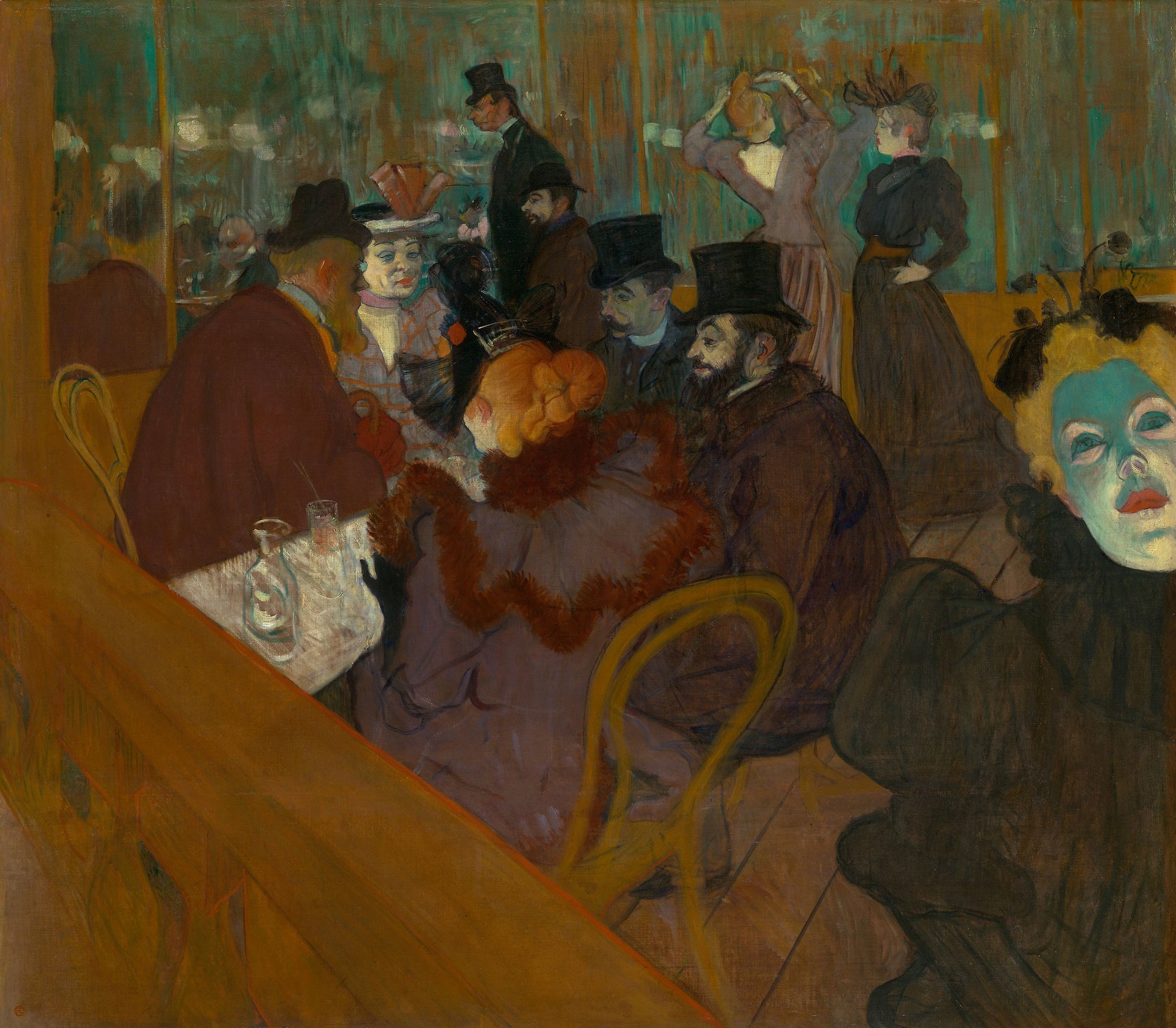 W Moulin-Rouge - Henri de Toulouse-Lautrec