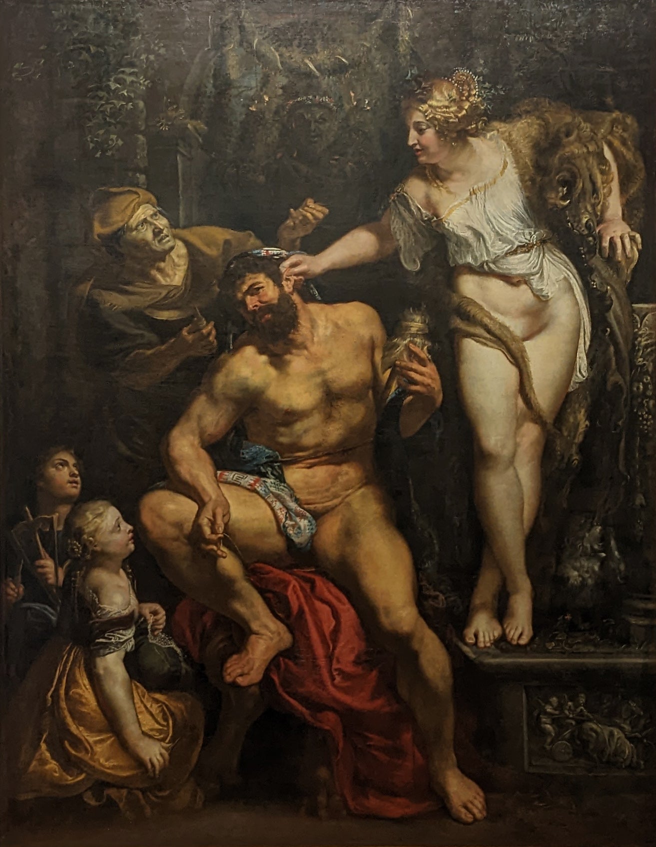 Herkules i Omfale - Peter Paul Rubens