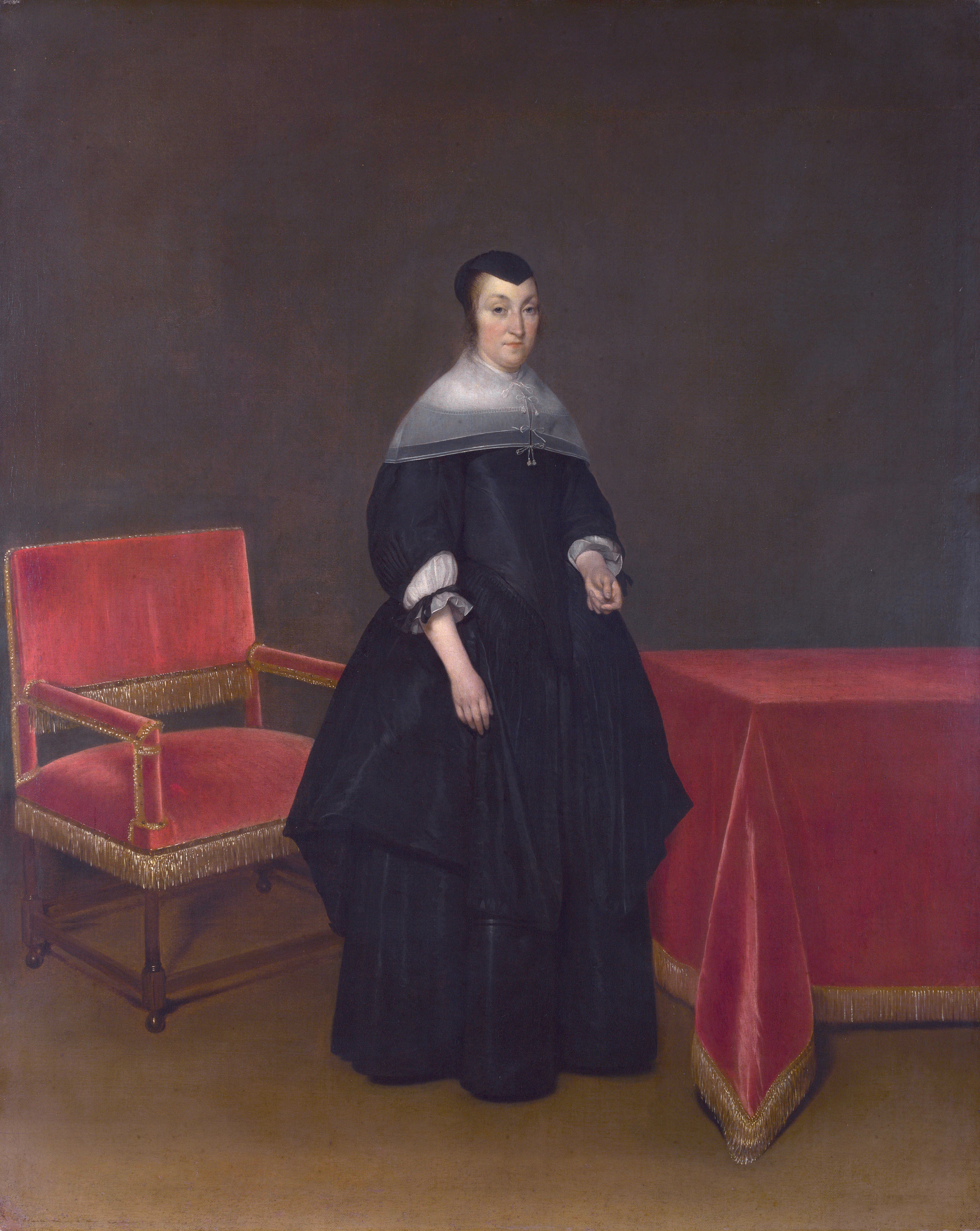 Portrait d'Hermanna van der Cruis - Gerard ter Borch