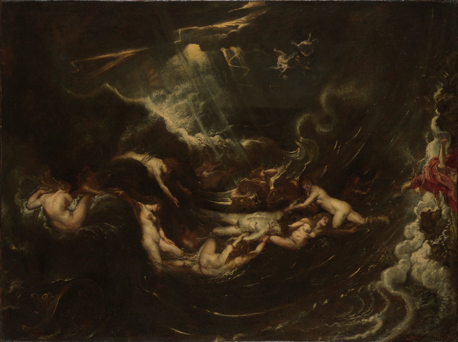 Herkules i Leandros - Peter Paul Rubens