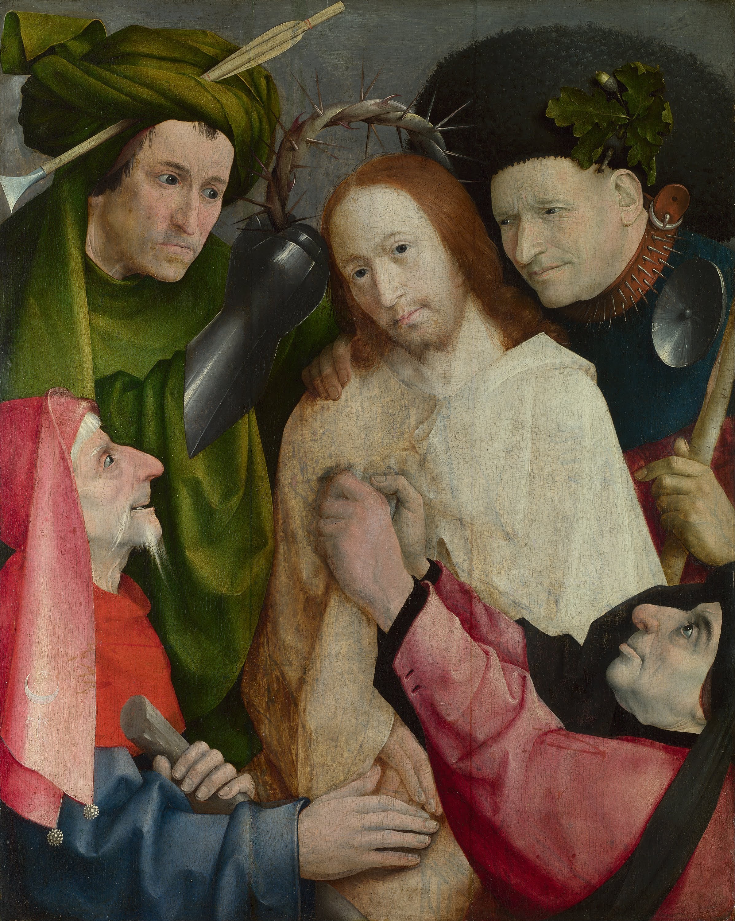 Koronowanie cierniami - Hieronymus Bosch