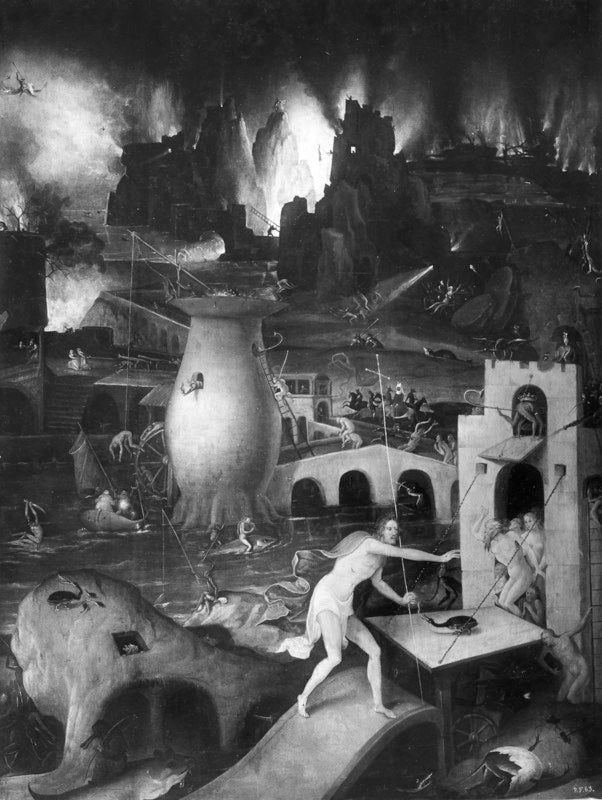 Zstąpienie do Limbo - Hieronymus Bosch