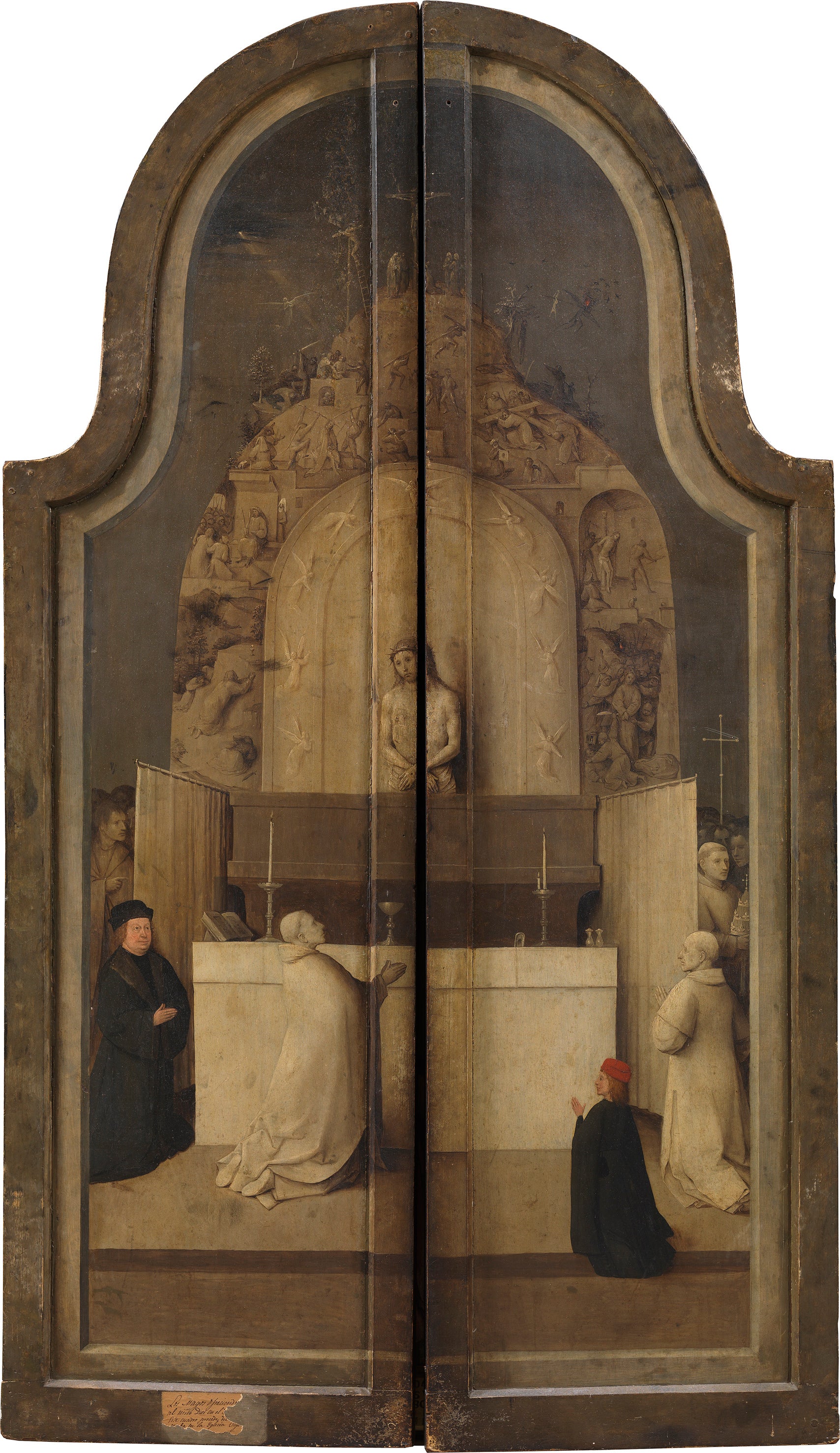 Msza świętego Grzegorza - Hieronymus Bosch