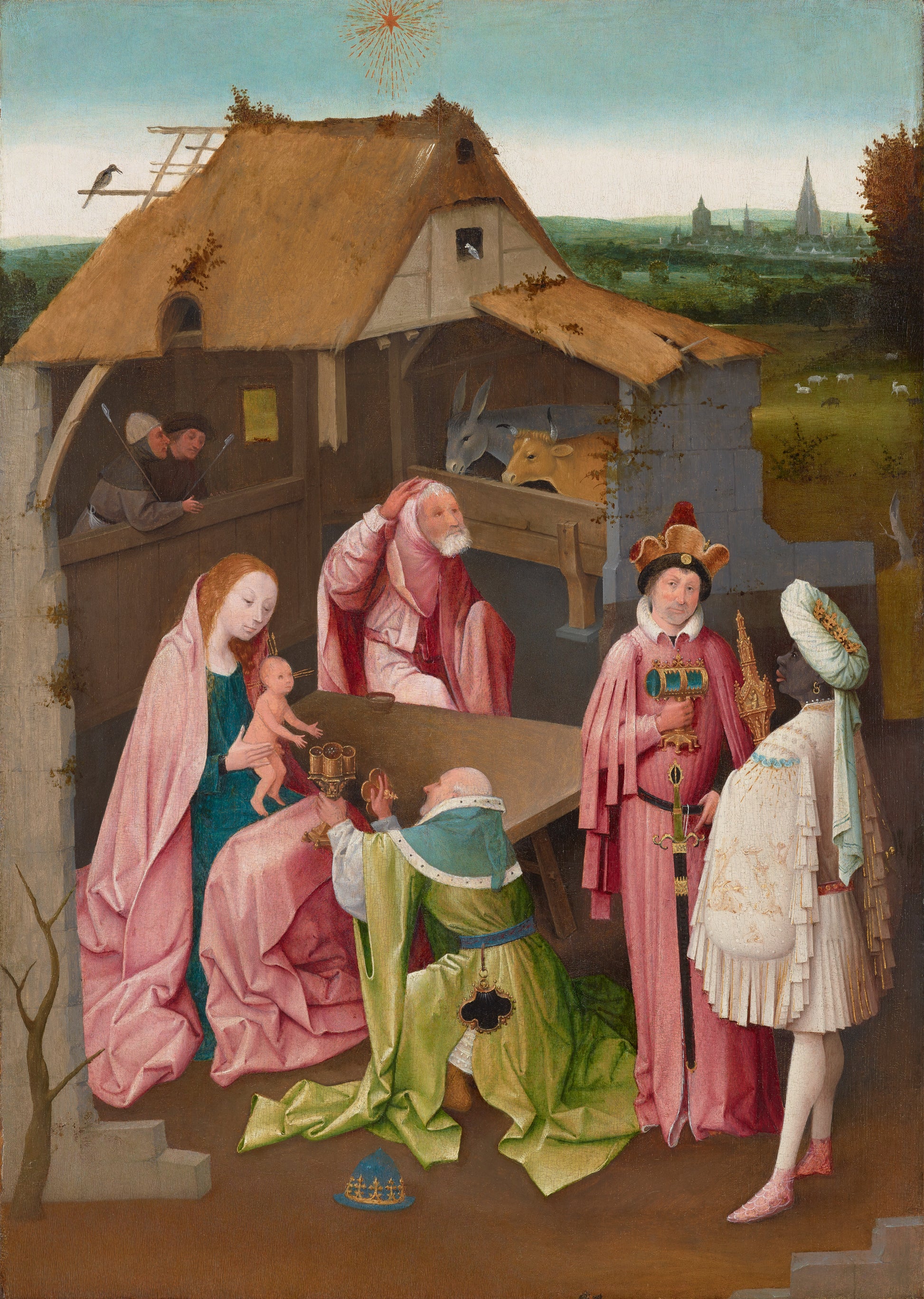 Adoracja Mędrców - Hieronymus Bosch