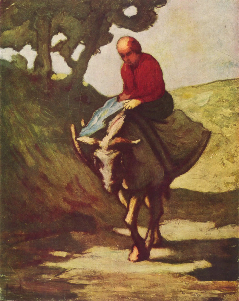 Powrót do rynku - Honoré Daumier