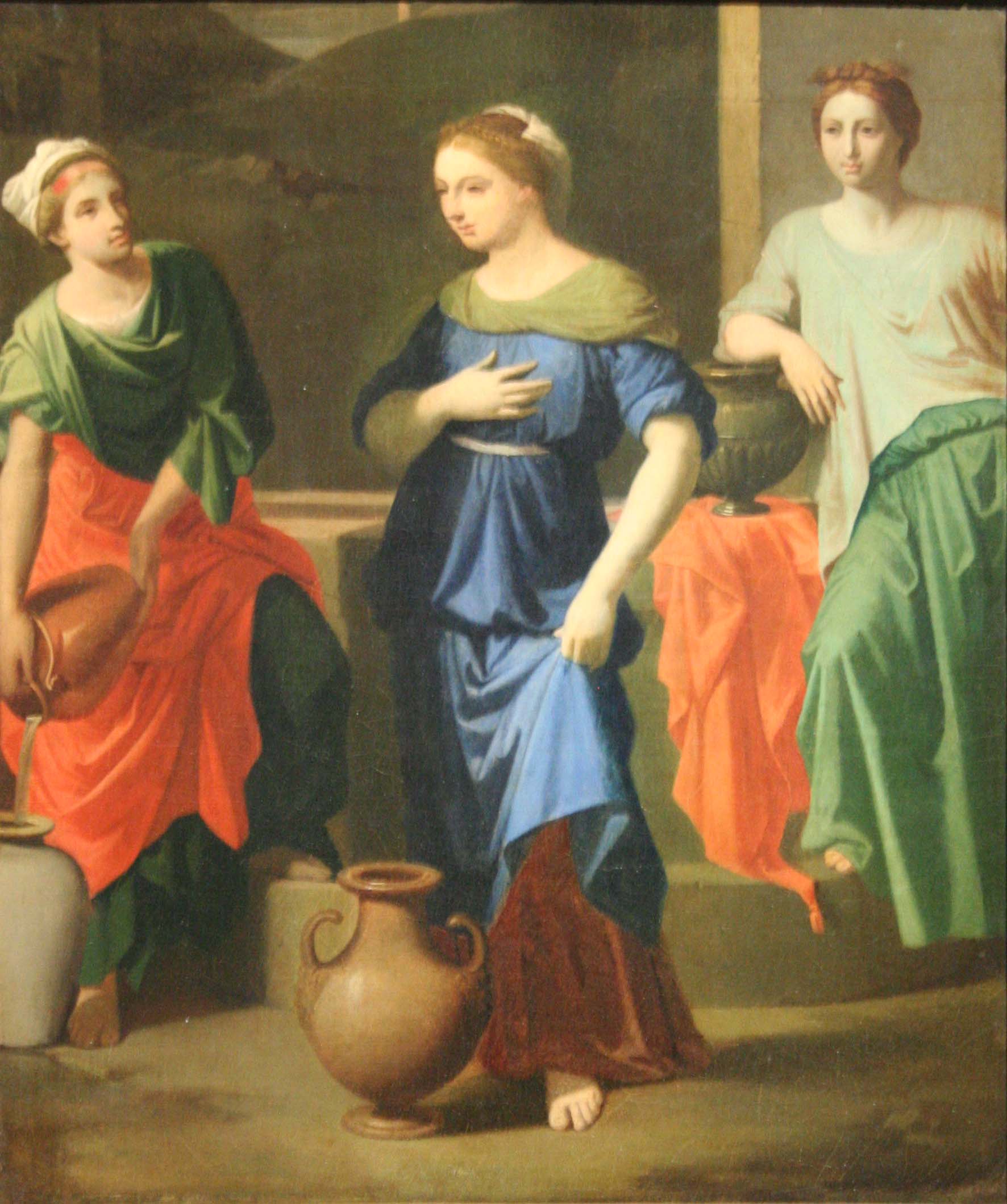 Spotkanie Eliezera i Rebeki - Jean-Auguste-Dominique Ingres