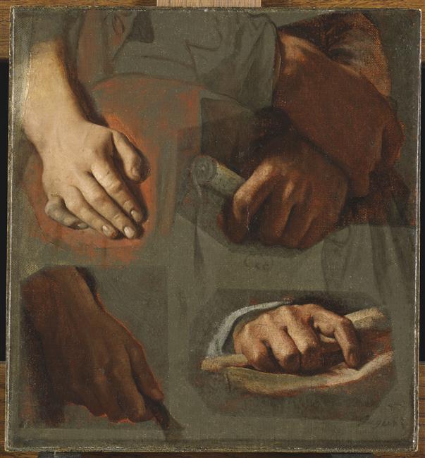 Studia do Apoteozy Homera - Jean-Auguste-Dominique Ingres