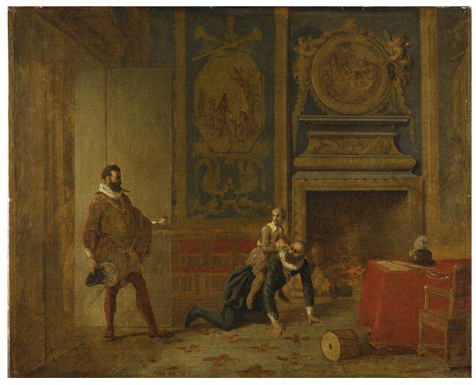Henryk IV, Delfin i ambasador Hiszpanii - Jean-Auguste-Dominique Ingres