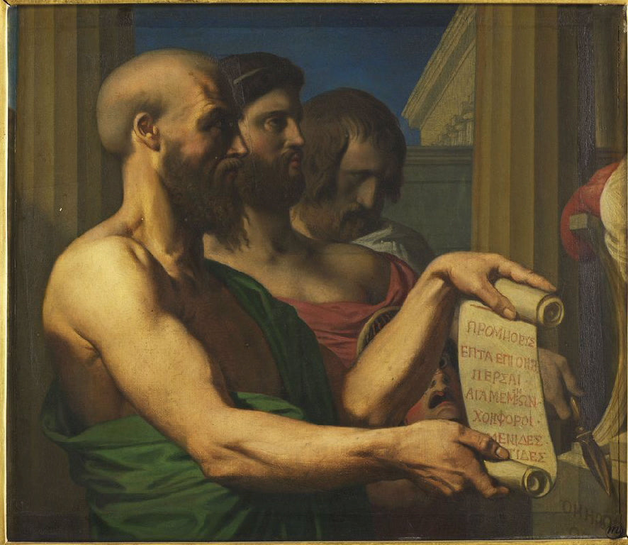 Tragiczne greki - Jean-Auguste-Dominique Ingres