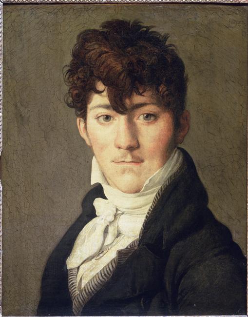 Przewidywany portret Auguste'a François, malarza i oficera marynarki - Jean-Auguste-Dominique Ingres
