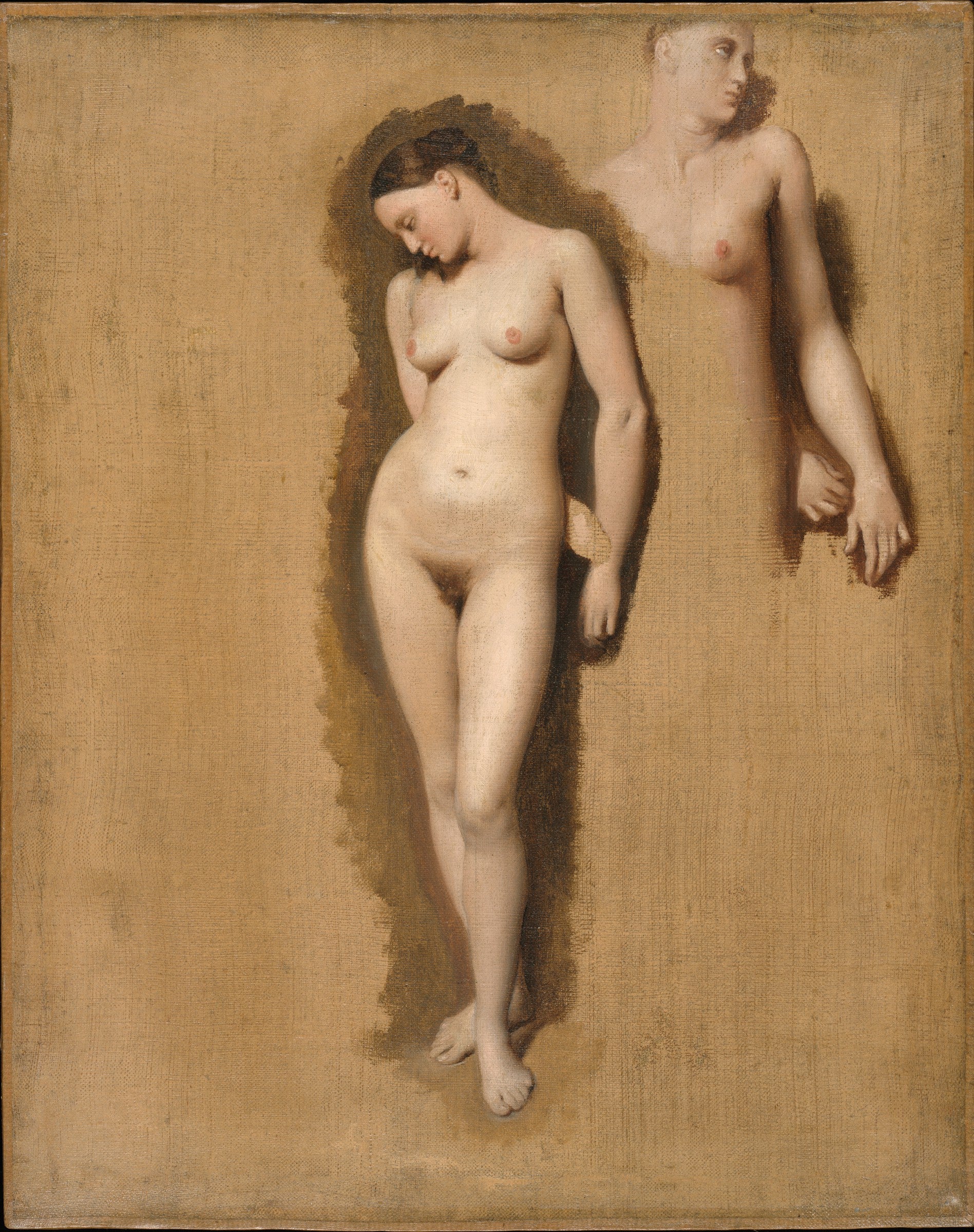 Studium dla Rogera uwalniającego Angelikę - Jean-Auguste-Dominique Ingres