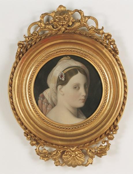Głowa Wielkiej Odaliski - Jean-Auguste-Dominique Ingres