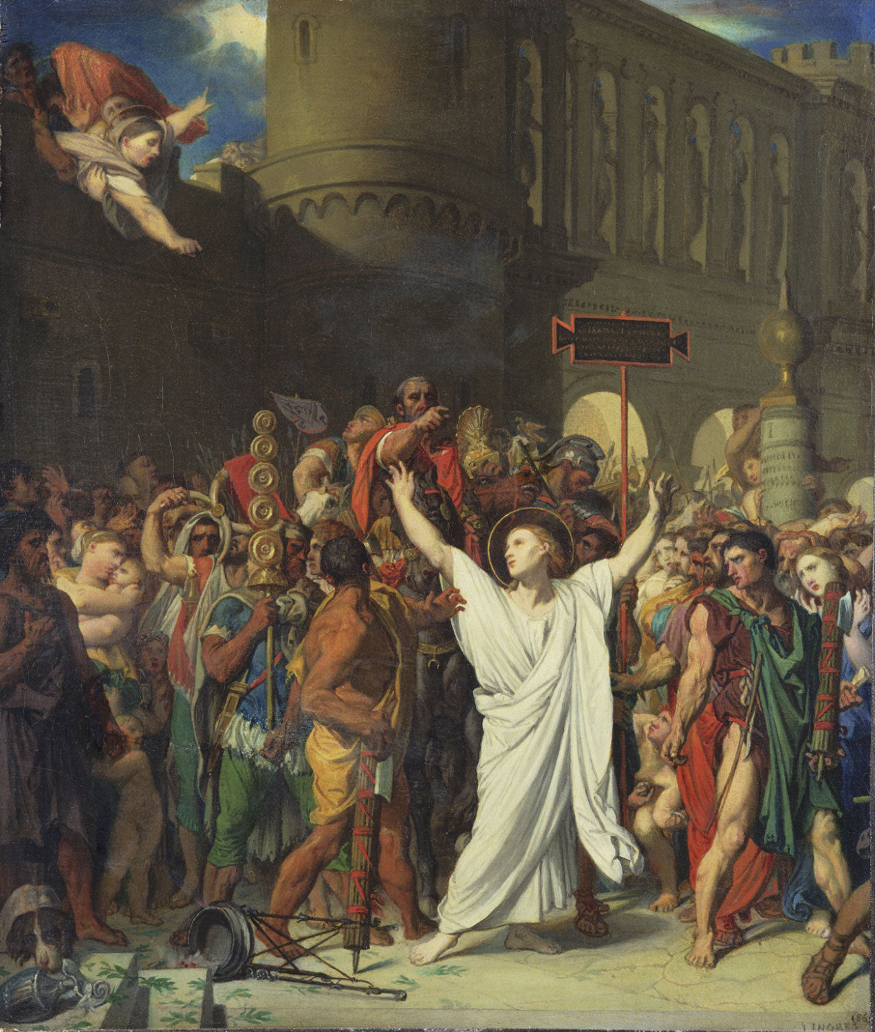 Męczeństwo św. Symforiana - Jean-Auguste-Dominique Ingres