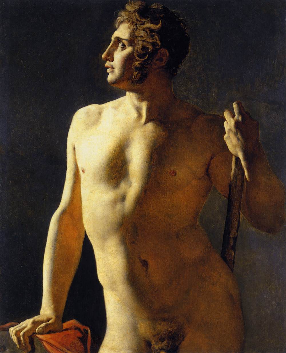 Torso lub półpostać namalowana - Jean-Auguste-Dominique Ingres
