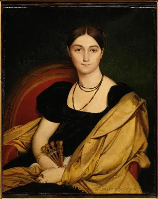 Portret pani Devauçay - Jean-Auguste-Dominique Ingres