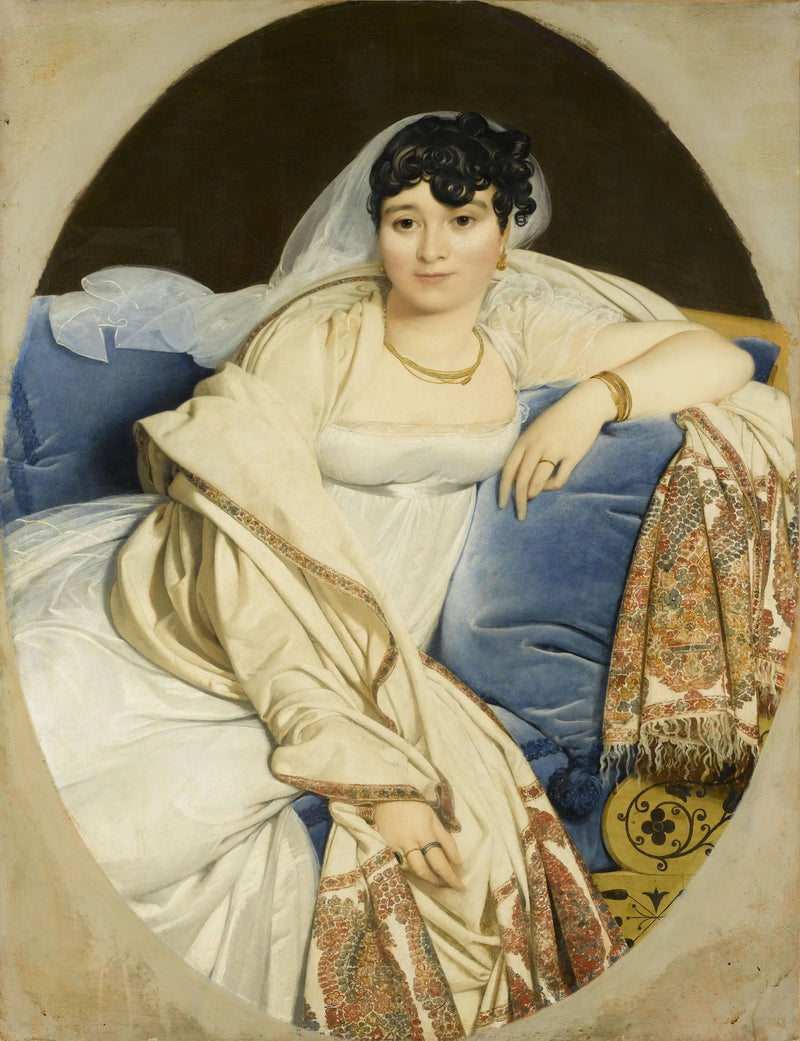 Pani Rivière - Jean-Auguste-Dominique Ingres