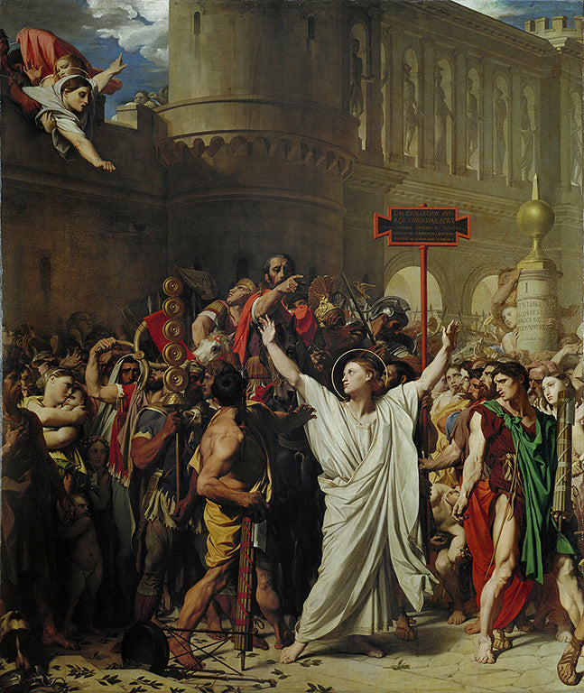 Męczeństwo św. Symforiana - Jean-Auguste-Dominique Ingres