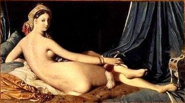 Odaliska leżąca, Wielka Odaliska - Jean-Auguste-Dominique Ingres