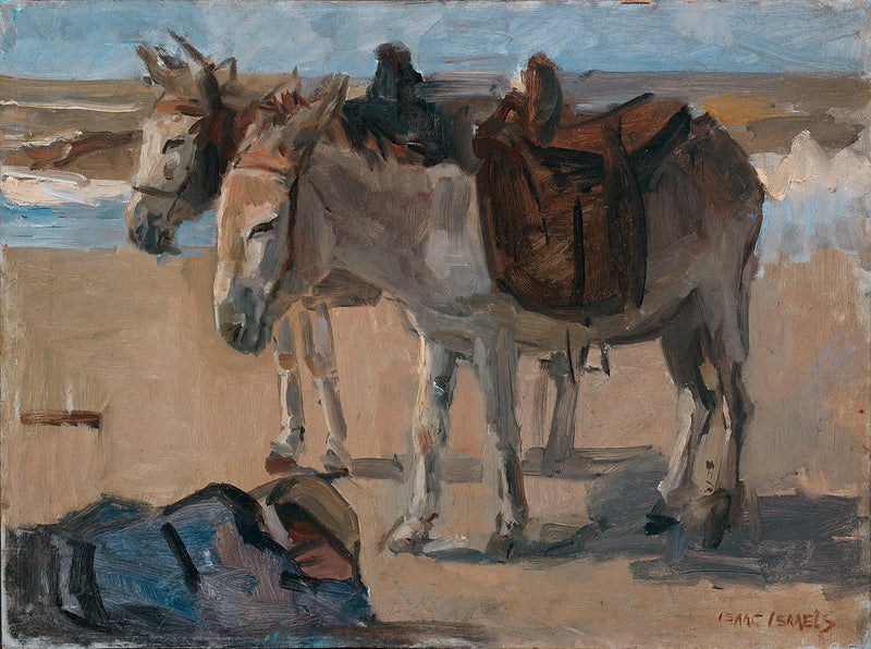 Dwa osły - Isaac Israëls