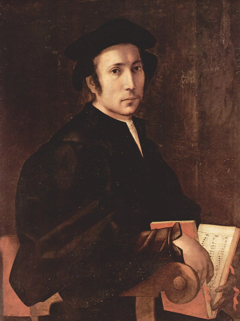Portret muzyka - Pontormo