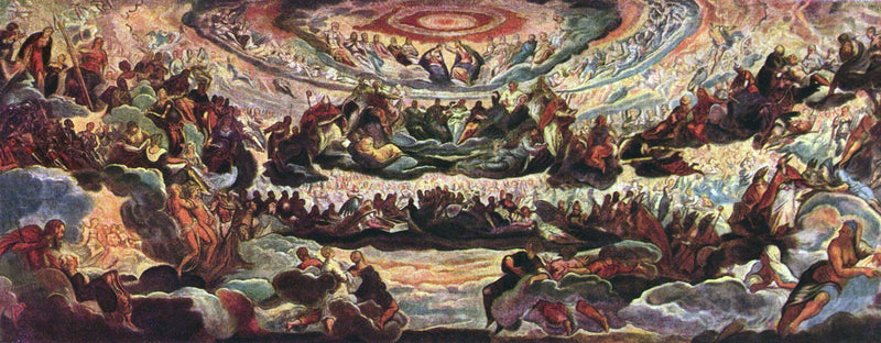 Koronacja Matki Boskiej - Jacopo Tintoretto