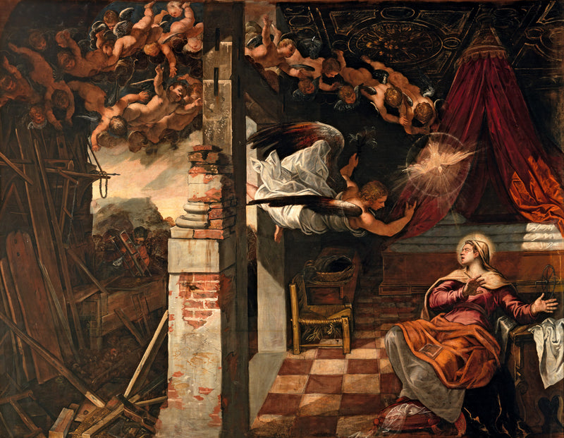 Zwiastowanie - Jacopo Tintoretto