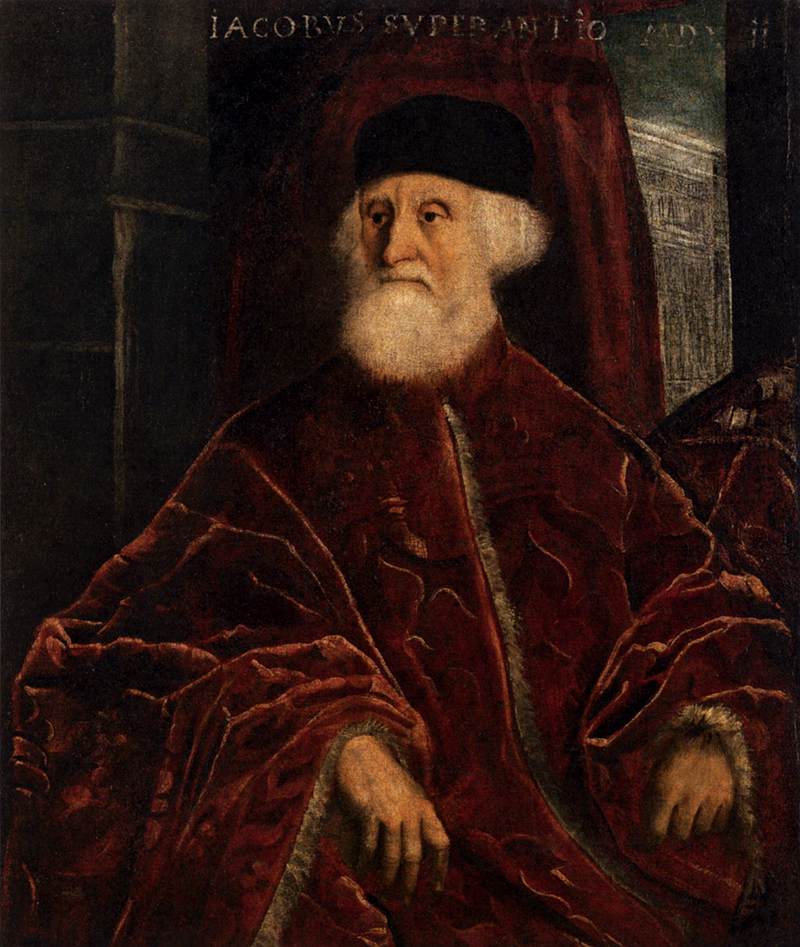 Portret prokuratora Jacopo Soranzo - Jacopo Tintoretto