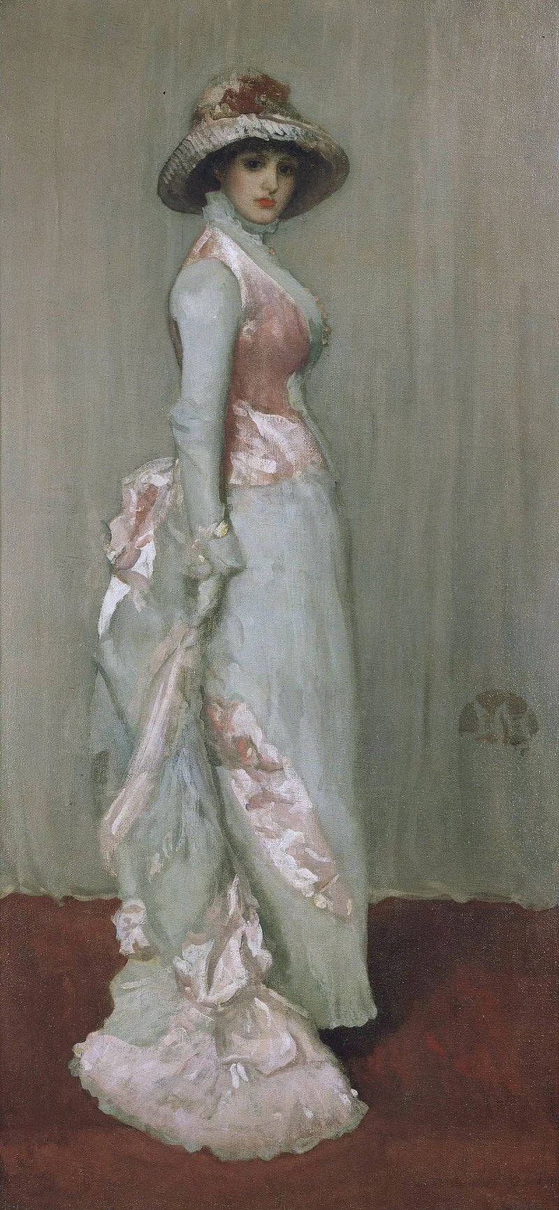 Harmonia w Różu i Szarości: Pani Meux - James Abbott McNeill Whistler
