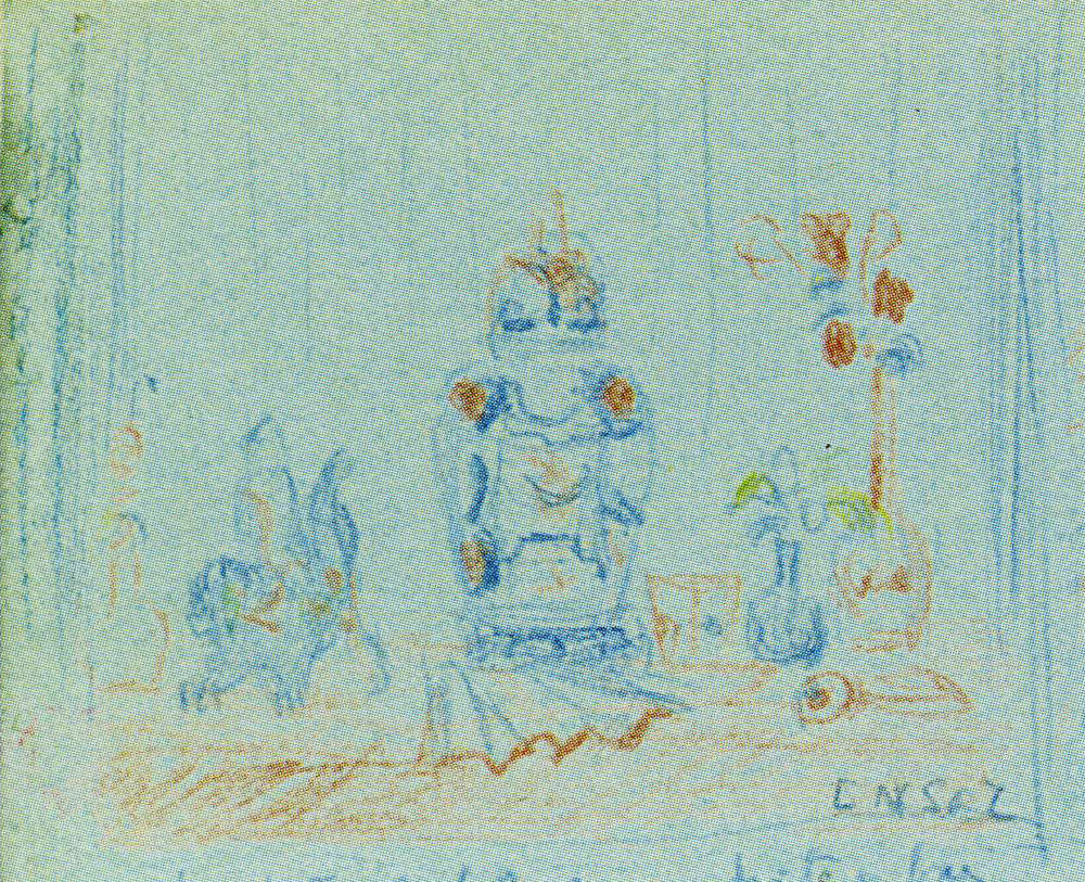 Flowery Chinoiseries - James Ensor