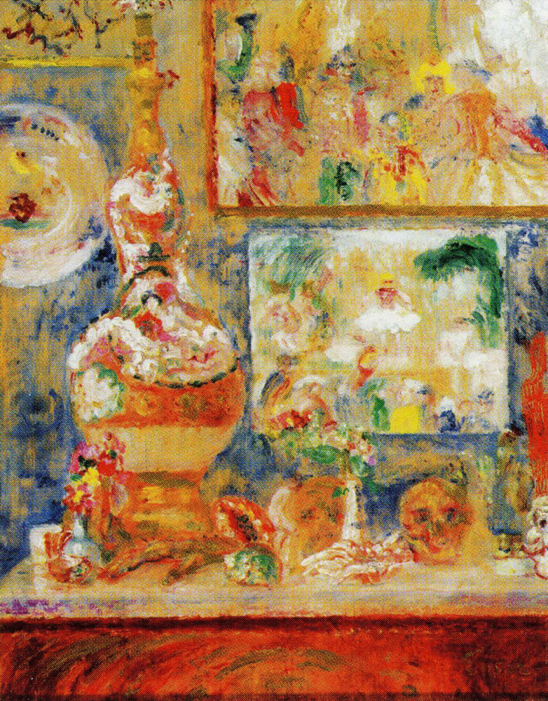My Vases, Flowers and Masks - James Ensor