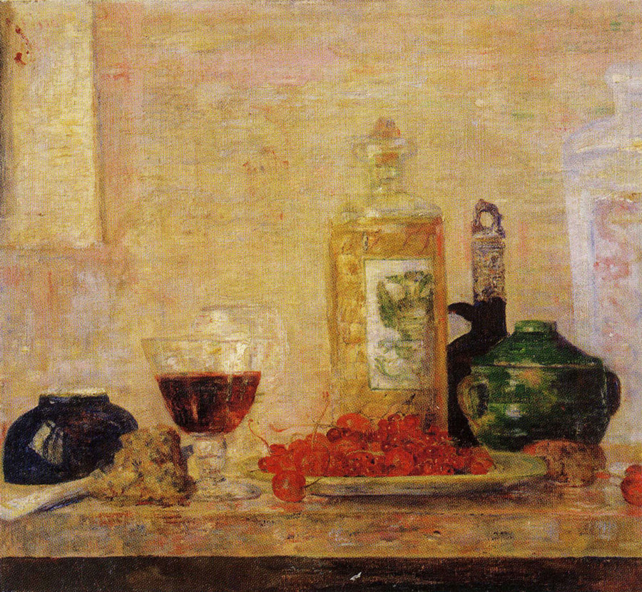 Still Life with Cherries - James Ensor