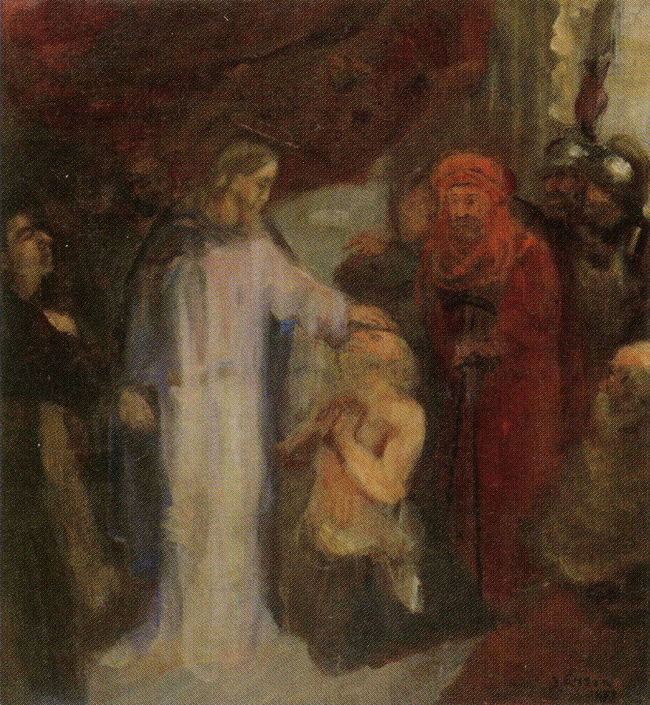 The Healing of the Cripple - James Ensor
