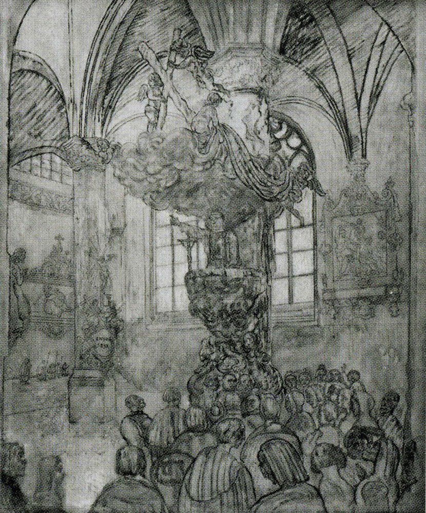 The Sermon of Saint Babylas - James Ensor