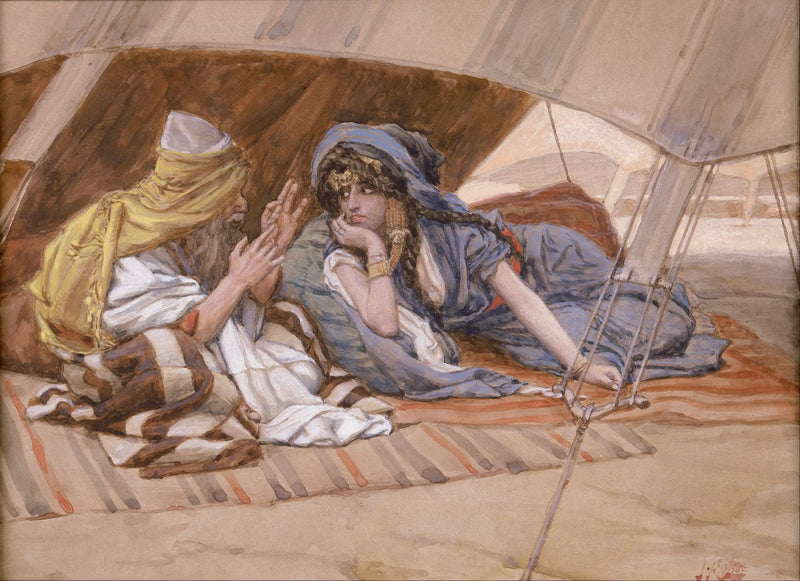 Rada Abrama dla Sary - James Tissot