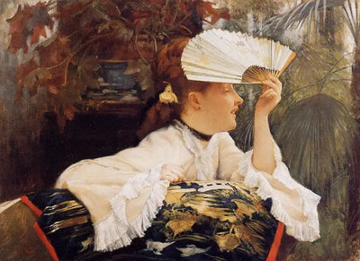 Le ventilateur - James Tissot - Alpha Reproduction