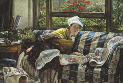 Le rouleau japonais - James Tissot - Alpha Reproduction