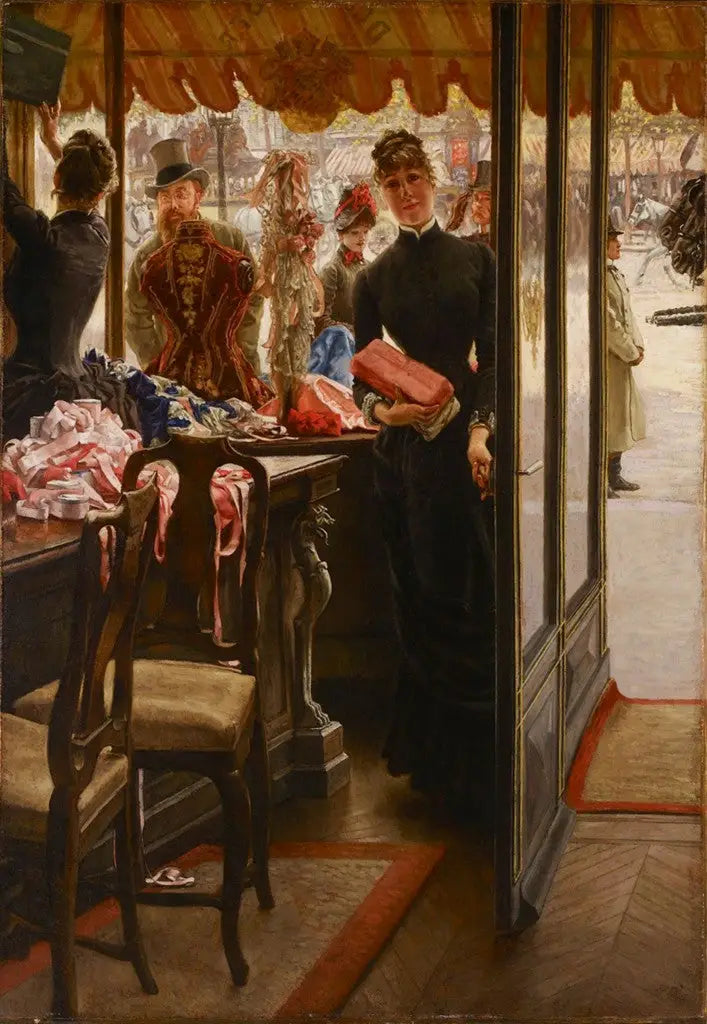 Panna sklepowa - James Tissot