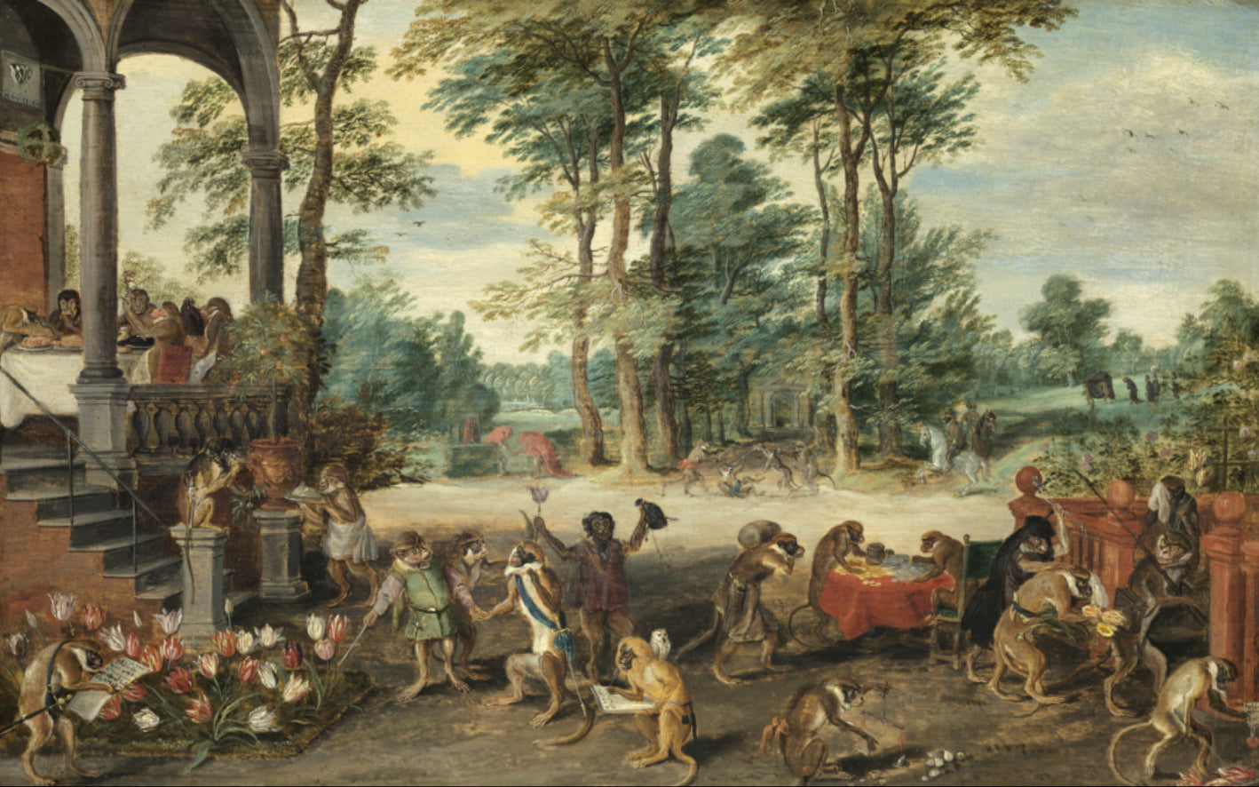 Satire sur la tulipomanie - Jan Brueghel le Jeune