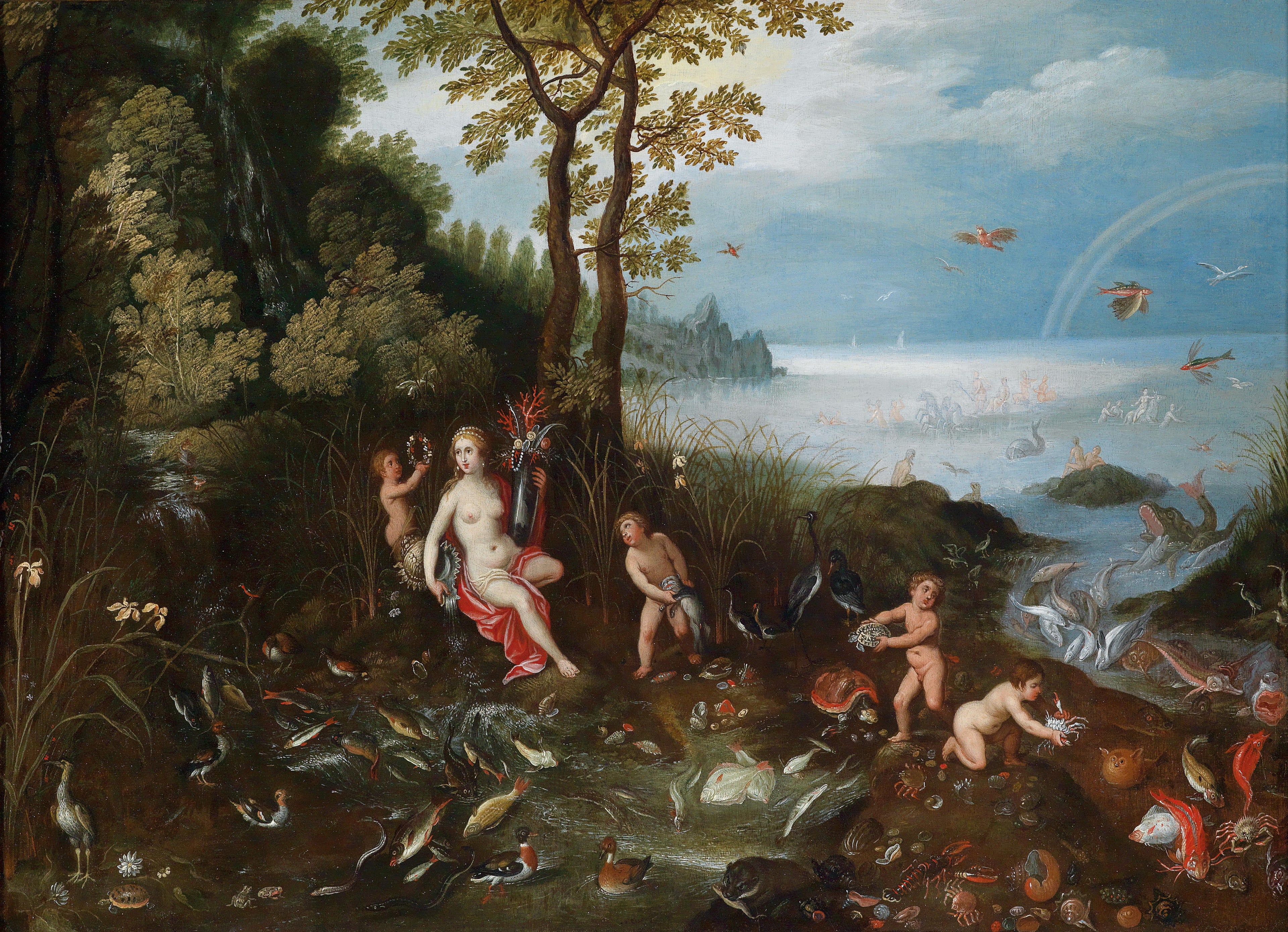 Allégorie de l'eau - Jan Brueghel le Jeune