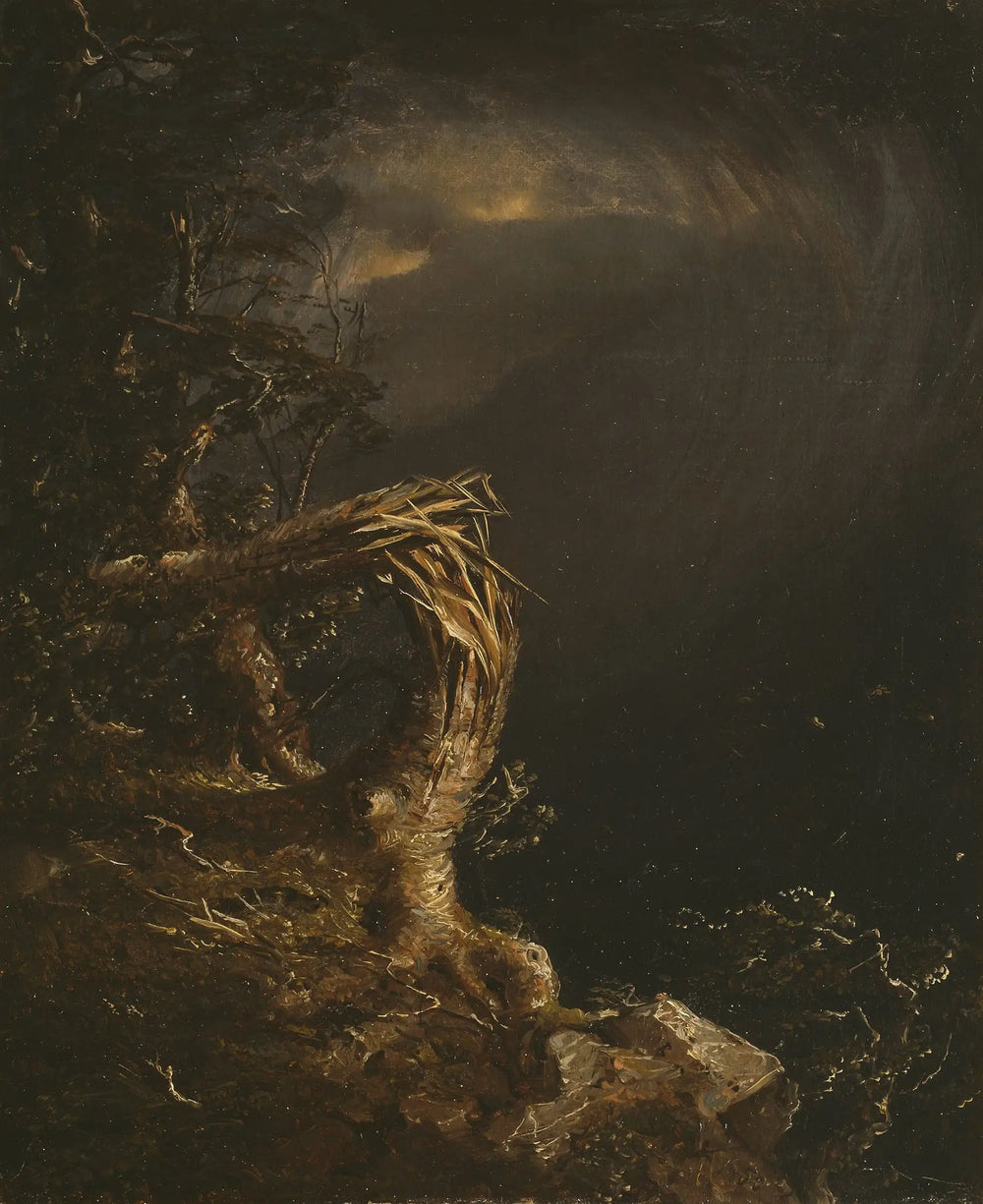 Arbre foudroyé - Jasper Francis Cropsey - Alpha Reproduction