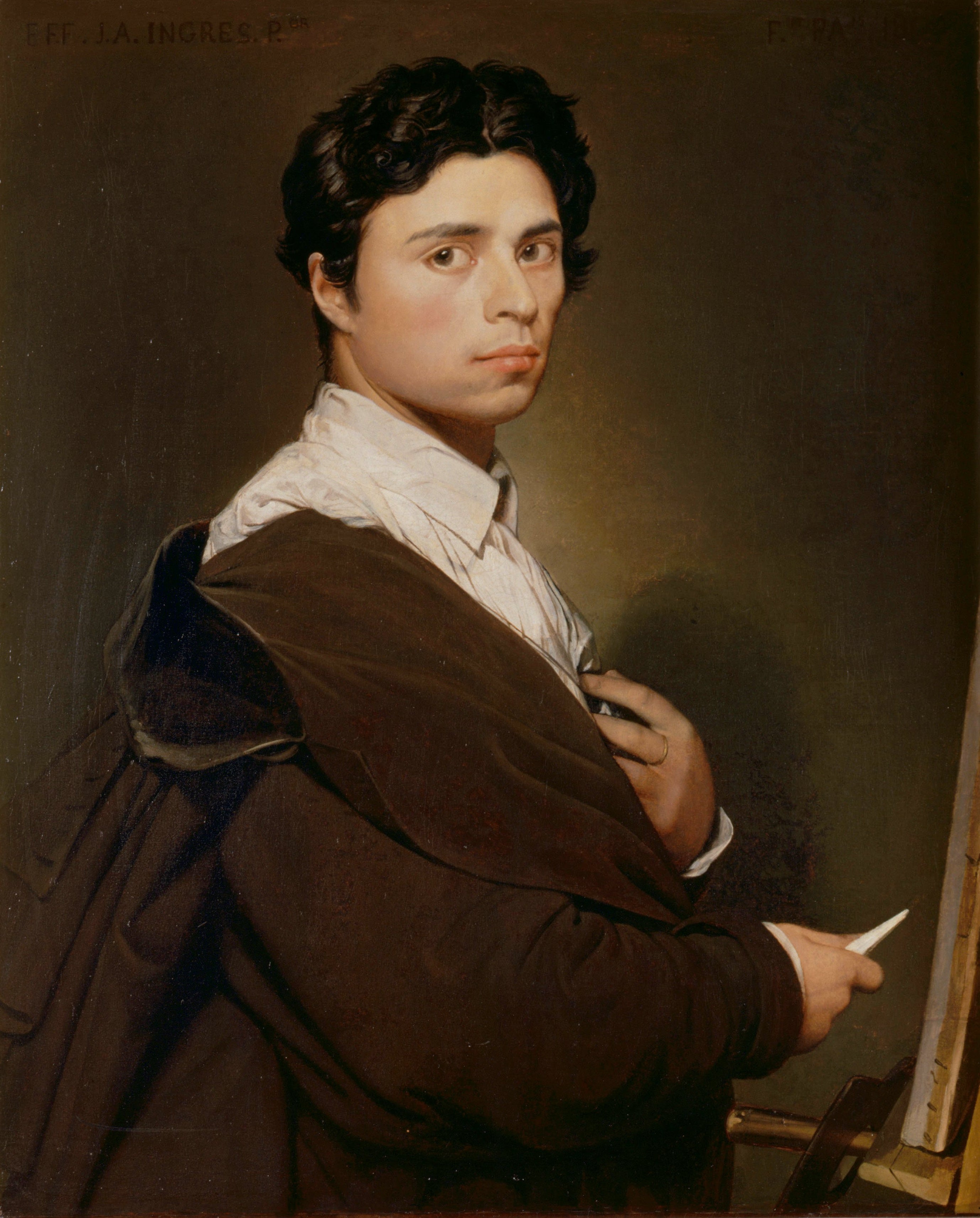 Autoportret w wieku dwudziestu czterech lat - Jean-Auguste-Dominique Ingres