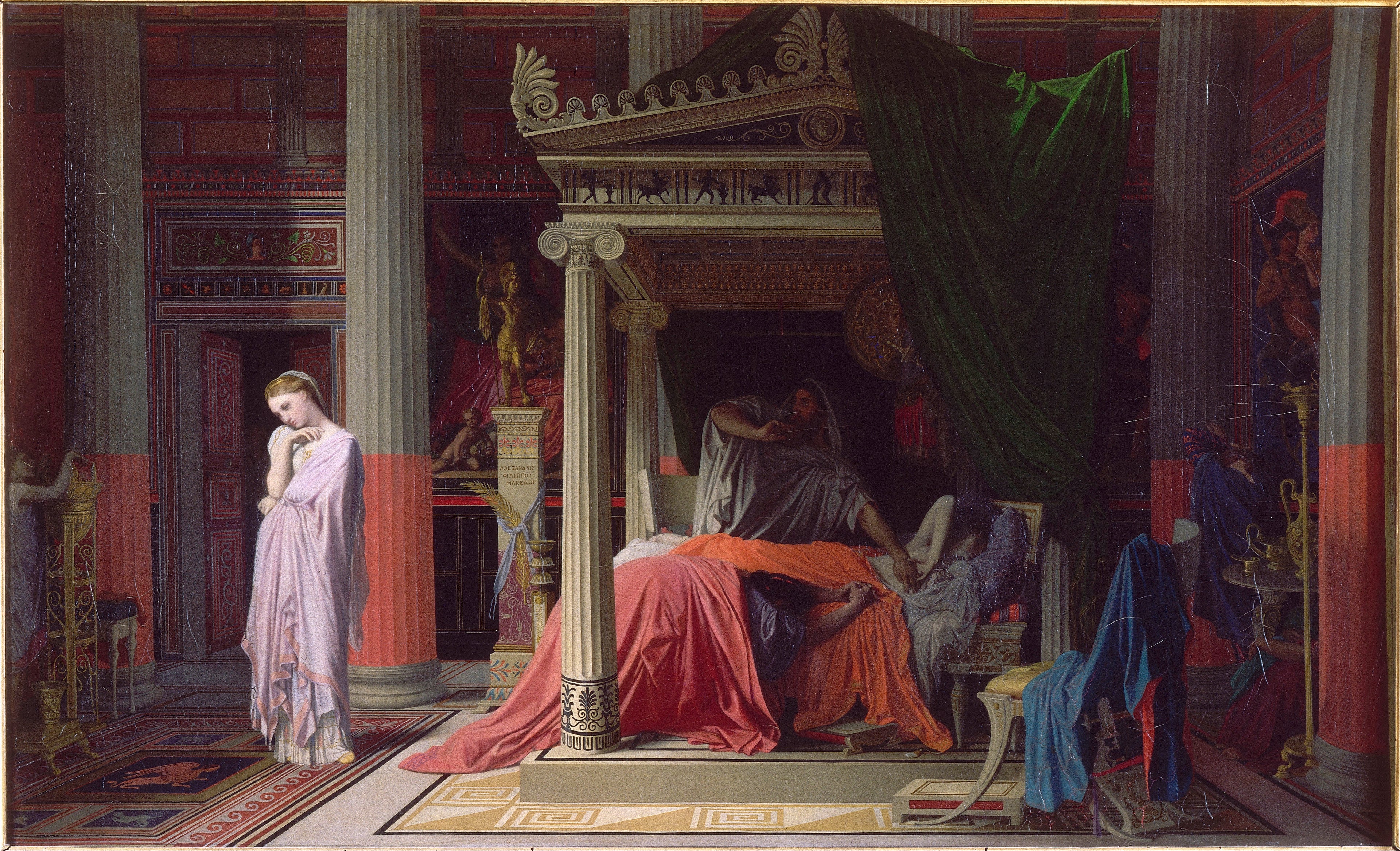 Choroba Antiochusa - Jean-Auguste-Dominique Ingres