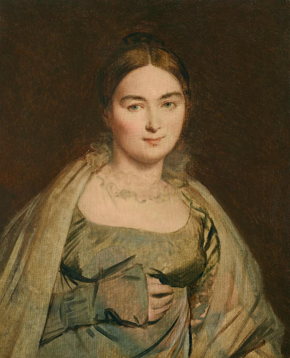 Pani Ingres, z domu Madeleine Chapelle - Jean-Auguste-Dominique Ingres