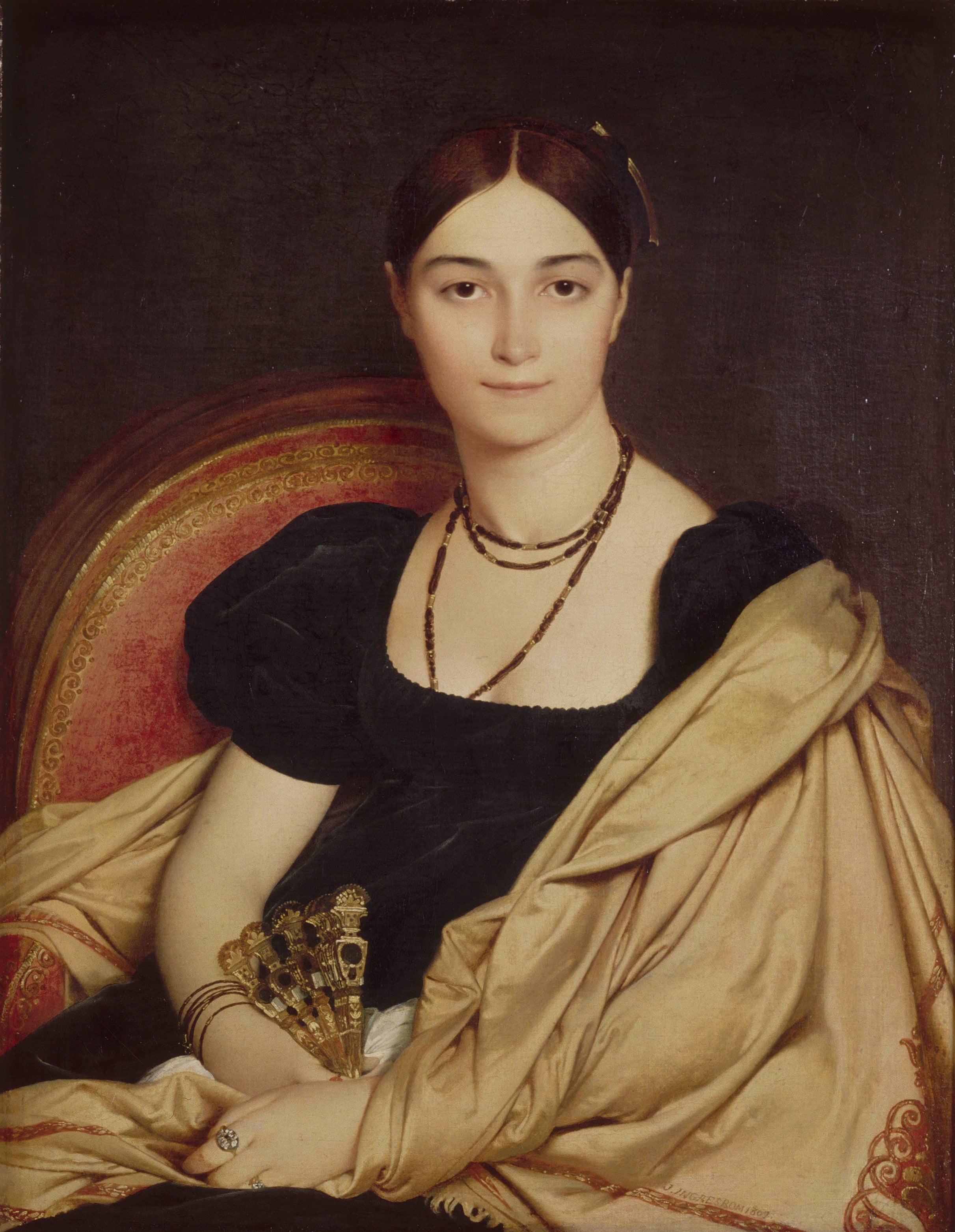 Portret pani Duvaucey - Jean-Auguste-Dominique Ingres
