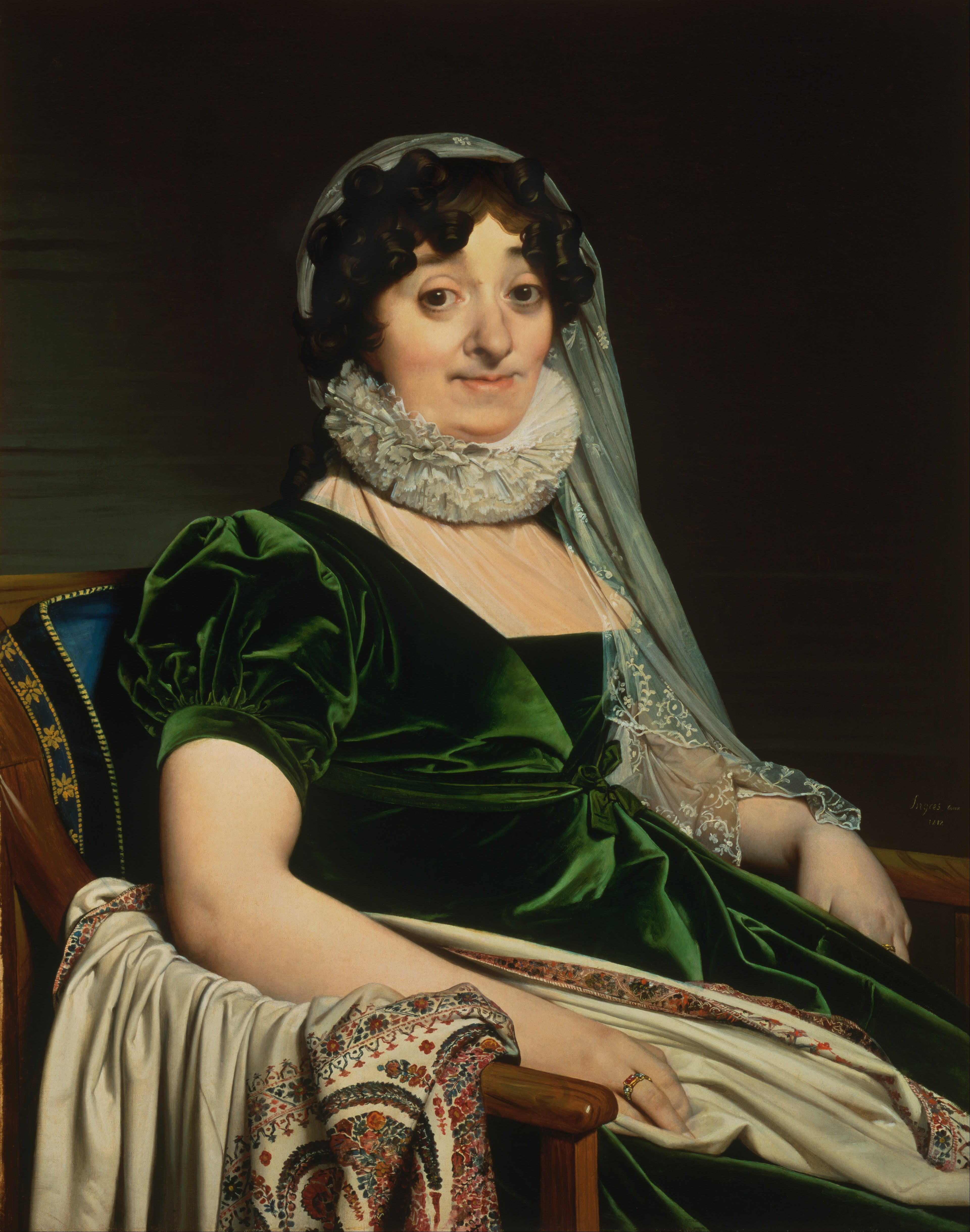 Portret hrabiny de Tournon - Jean-Auguste-Dominique Ingres